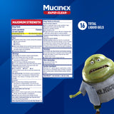 Spray nasal décongestionnant Mucinex pour respiration plus libre.