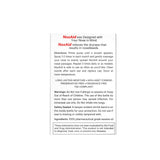 Spray nasal NozAid en application quotidienne pour confort nasal durable.
