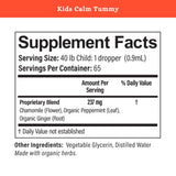 SPRIGS Kids Calm Tummy: emballage clair rassurant pour les parents