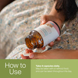 SPRIGS Mama Bear Magnesium Complex – Moment de détente et sommeil potentiels après une journée active.