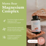 SPRIGS Mama Bear Magnesium Complex – Capsules en gros plan, prise facile au quotidien.