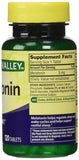 Emballage double-pack Spring Valley Mélatonine 5 mg, pratique pour les déplacements et les usages réguliers.