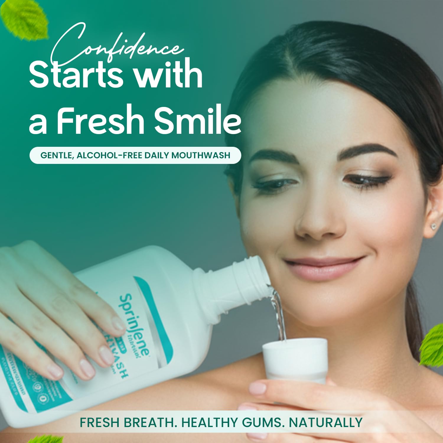 SprinJene Bain de Bouche Fraîcheur naturelle — effet frais durable.