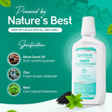 SprinJene Bain de Bouche Huile de Nigelle — haleine naturelle et équilibre buccal.