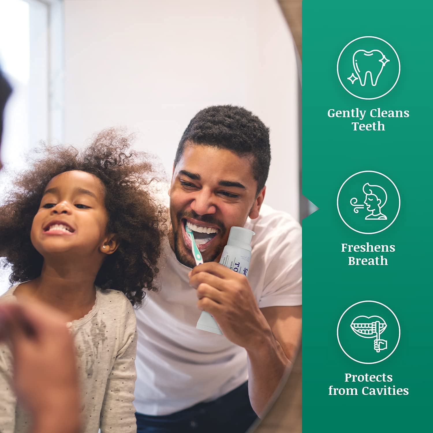 SprinJene Dentifrice Tube Ouverture: pratique pour un brossage quotidien en douceur.