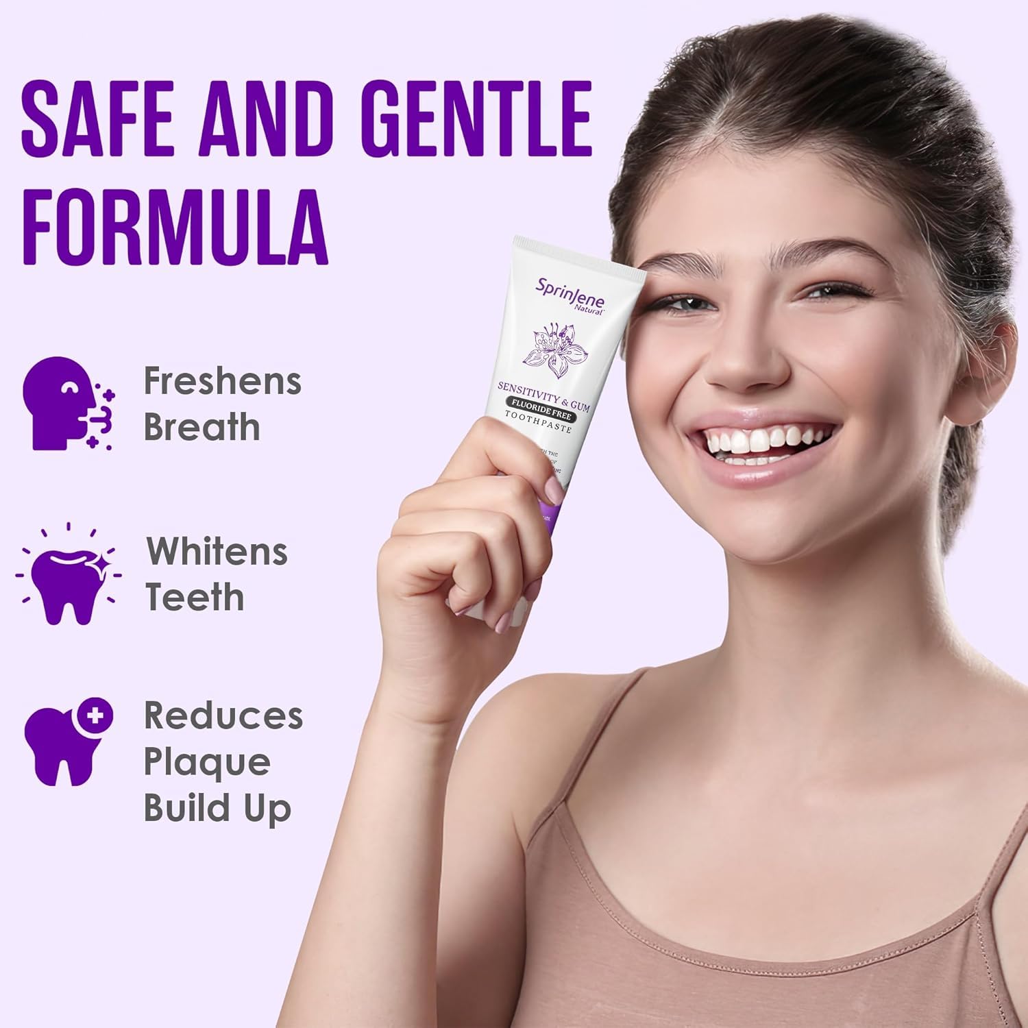 Formule nigelle et zinc SprinJene, balance buccale et ingrédients actifs.
