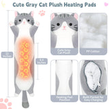 Chat Sprinqdawin gris avec poche intégrée pratique pour batterie.
