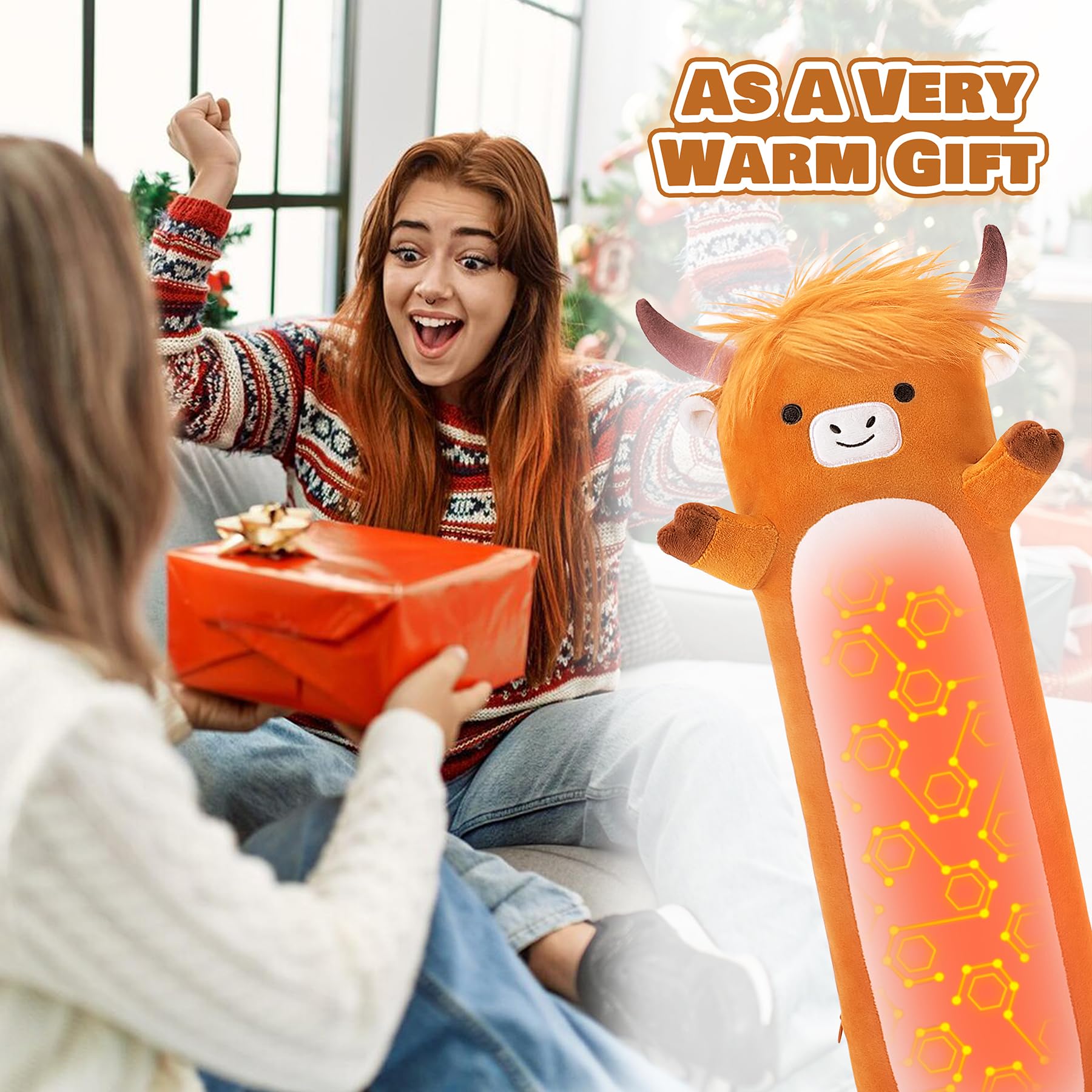 Peluche chauffante portable Sprinqdawin, usage domestique et voyage.