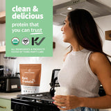 Doseur Sprout Living Epic Protein montrant la portion idéale.