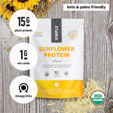 Sprout Living Protéine Tournesol: ingrédients purs et sans additifs