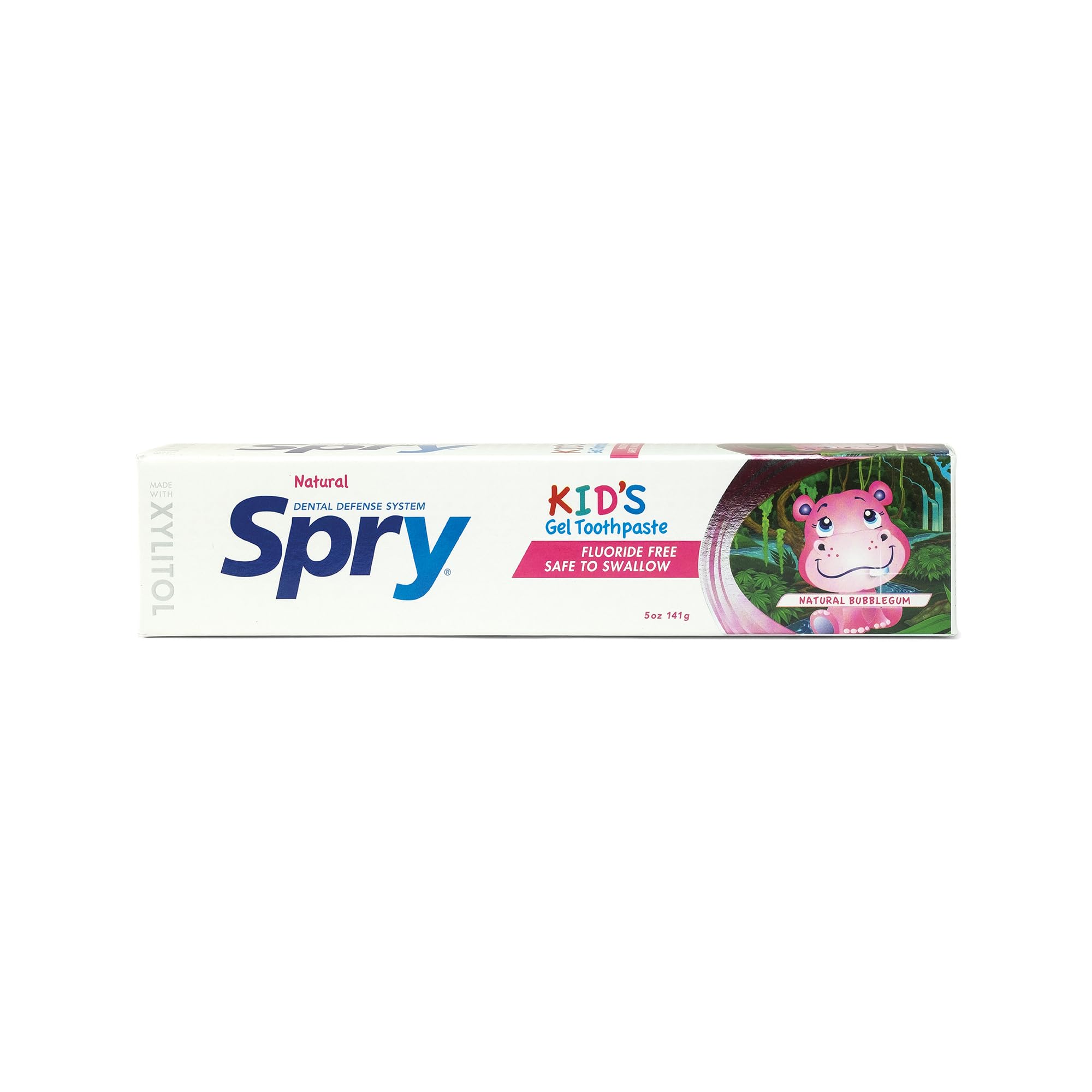 Spry dentifrice enfants, flacon doseur pratique et capuchon facile
