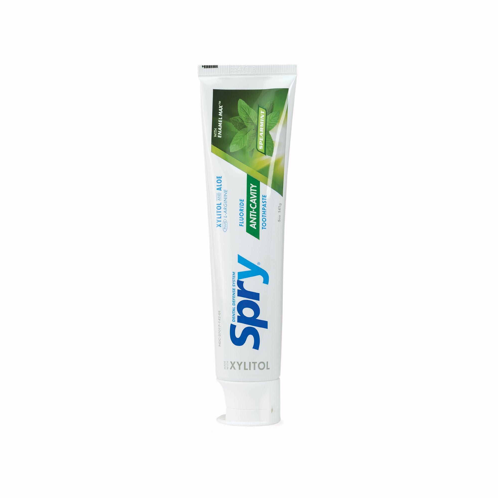 Spry Dentifrice Xylitol Menthe – composition naturelle favorisant reminéralisation et hydratation