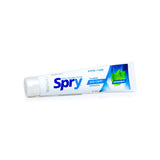 Spry dentifrice Xylitol menthe — tube prêt à l’emploi pour une haleine fraîche.