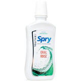 Spry composition naturelle xylitol menthe verte pour une hygiène buccale quotidienne.