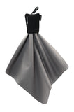 SPUDZ Classic chiffon microfibre pour lentilles dans une pochette clip pratique.