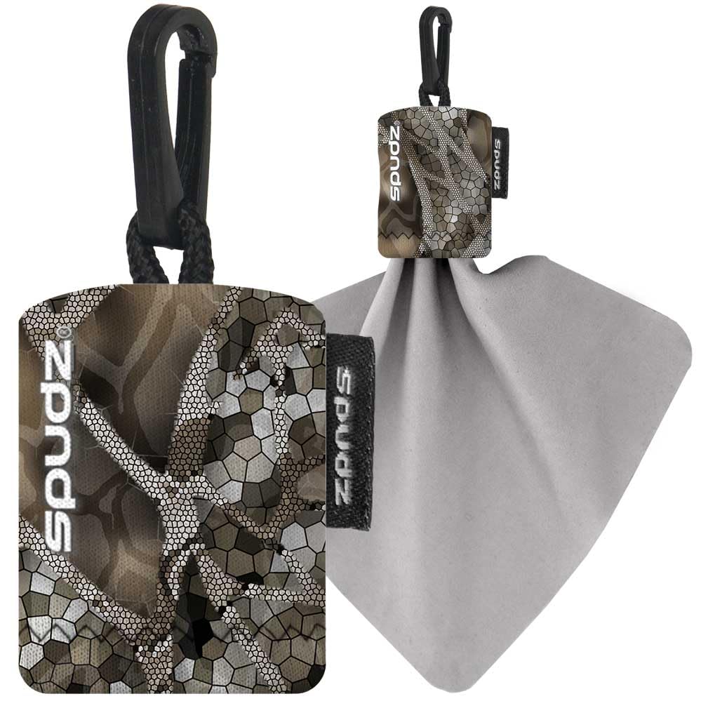 SPUDZ Classic: étui clip-poche pour accès rapide au chiffon.