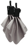 SPUDZ Classic avec clip: chiffon microfibre prêt à nettoyer lunettes et jumelles.