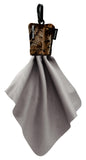 SPUDZ Classic lingette microfibre dans son étui attache pour un nettoyage pratique en déplacement.