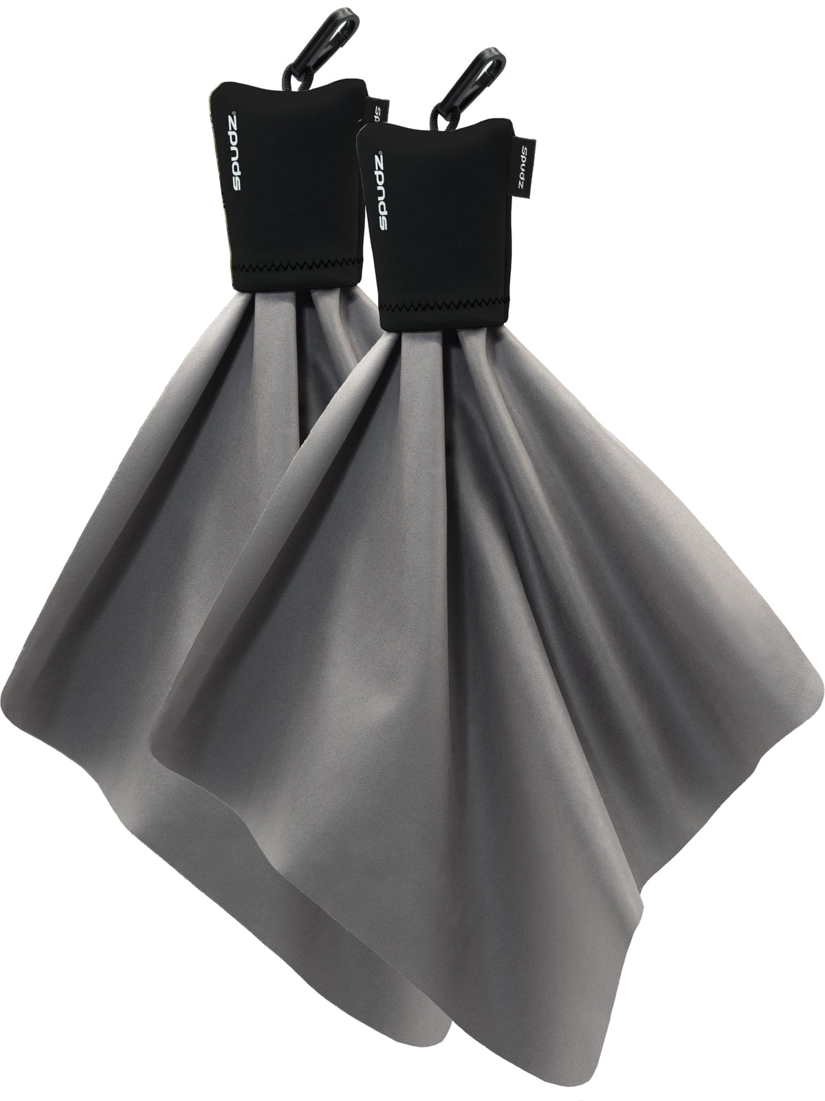 SPUDZ Classic lingette microfibre pour lentilles, nettoyage rapide en déplacement.