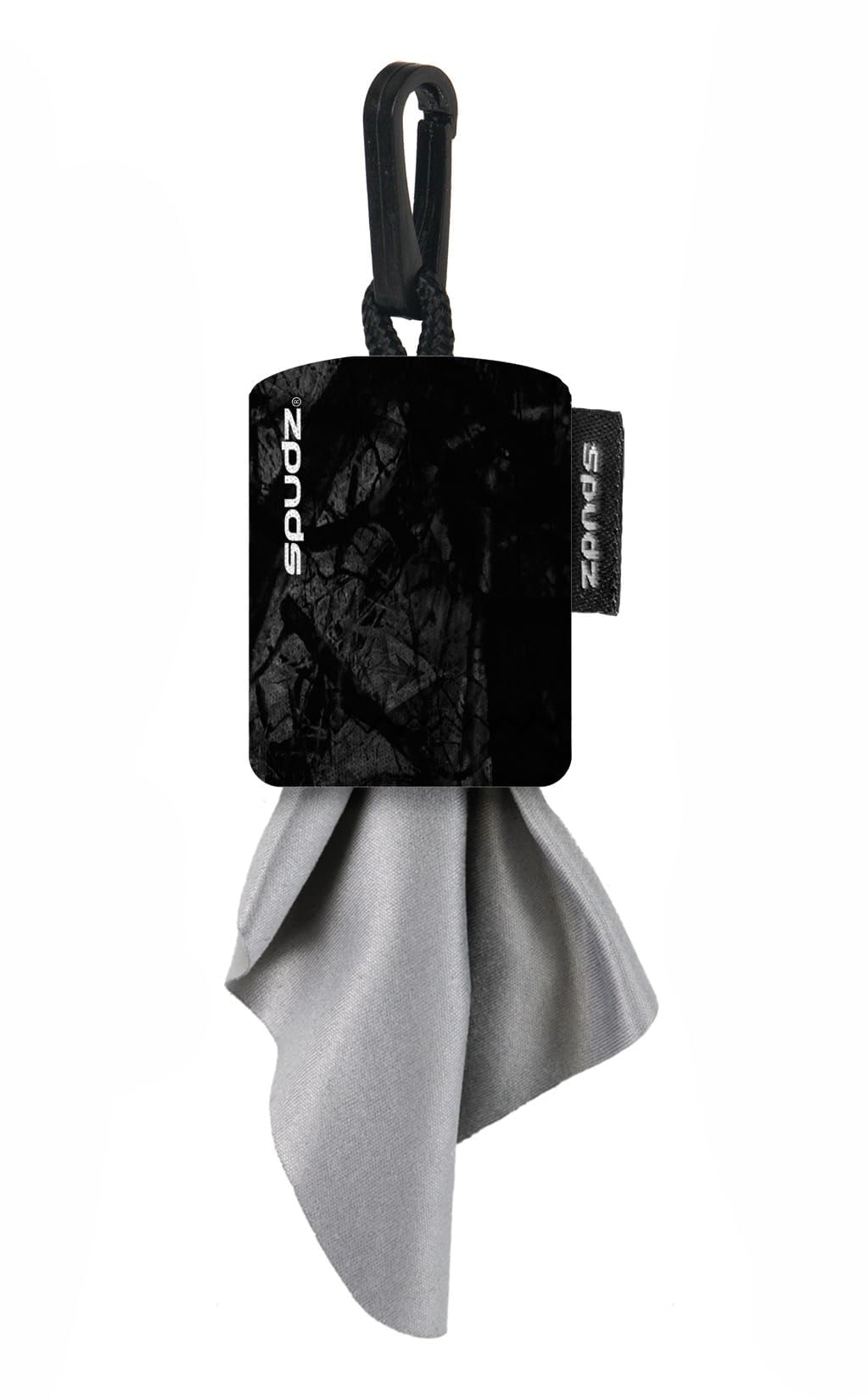 SPUDZ nettoyer les lentilles avec chiffon microfibre et clip pour un nettoyage rapide