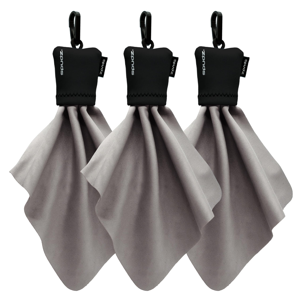 SPUDZ pochette clip-on nettoyant lentilles sans rayures