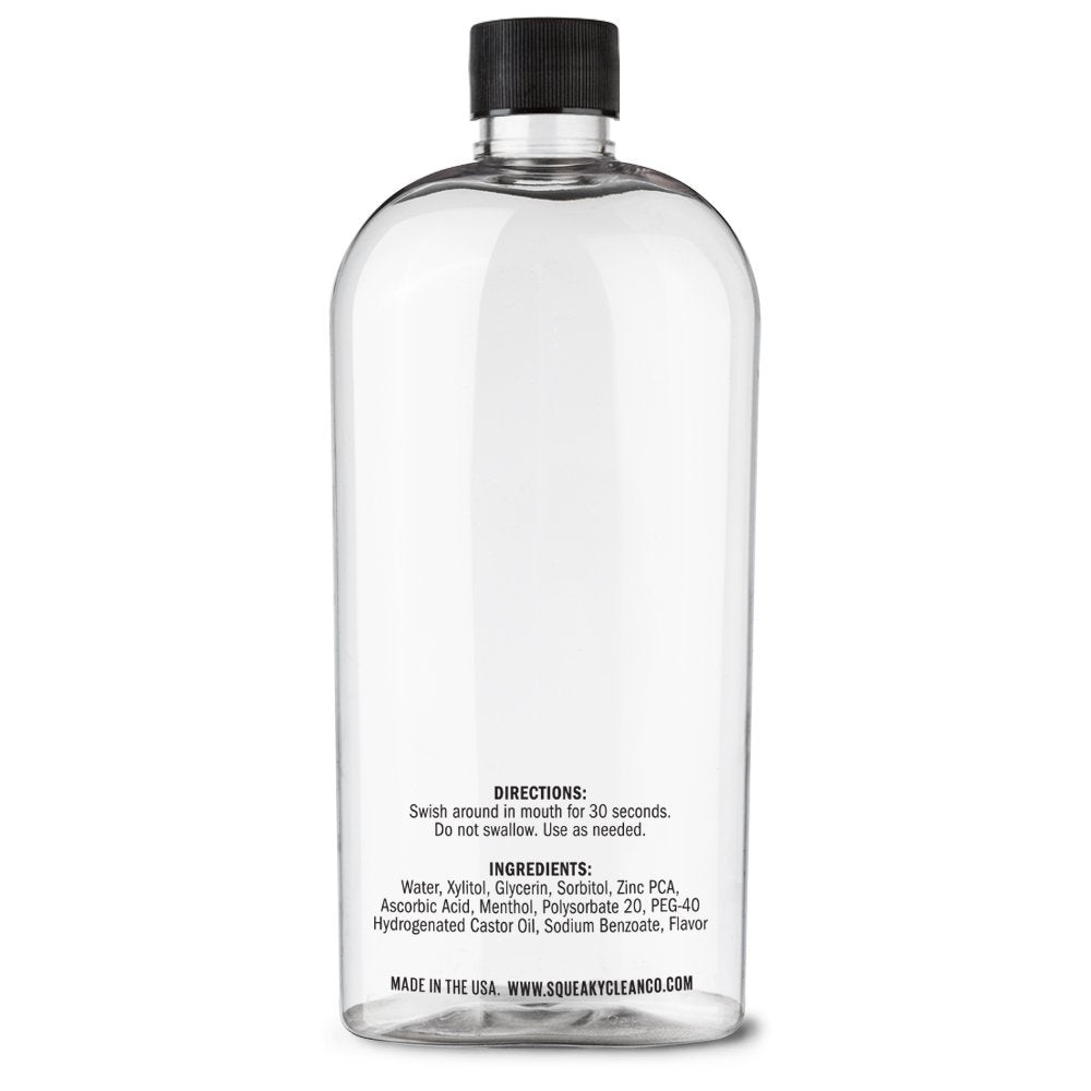Squeaky Clean gencives sensibles, formulation douce adaptée.