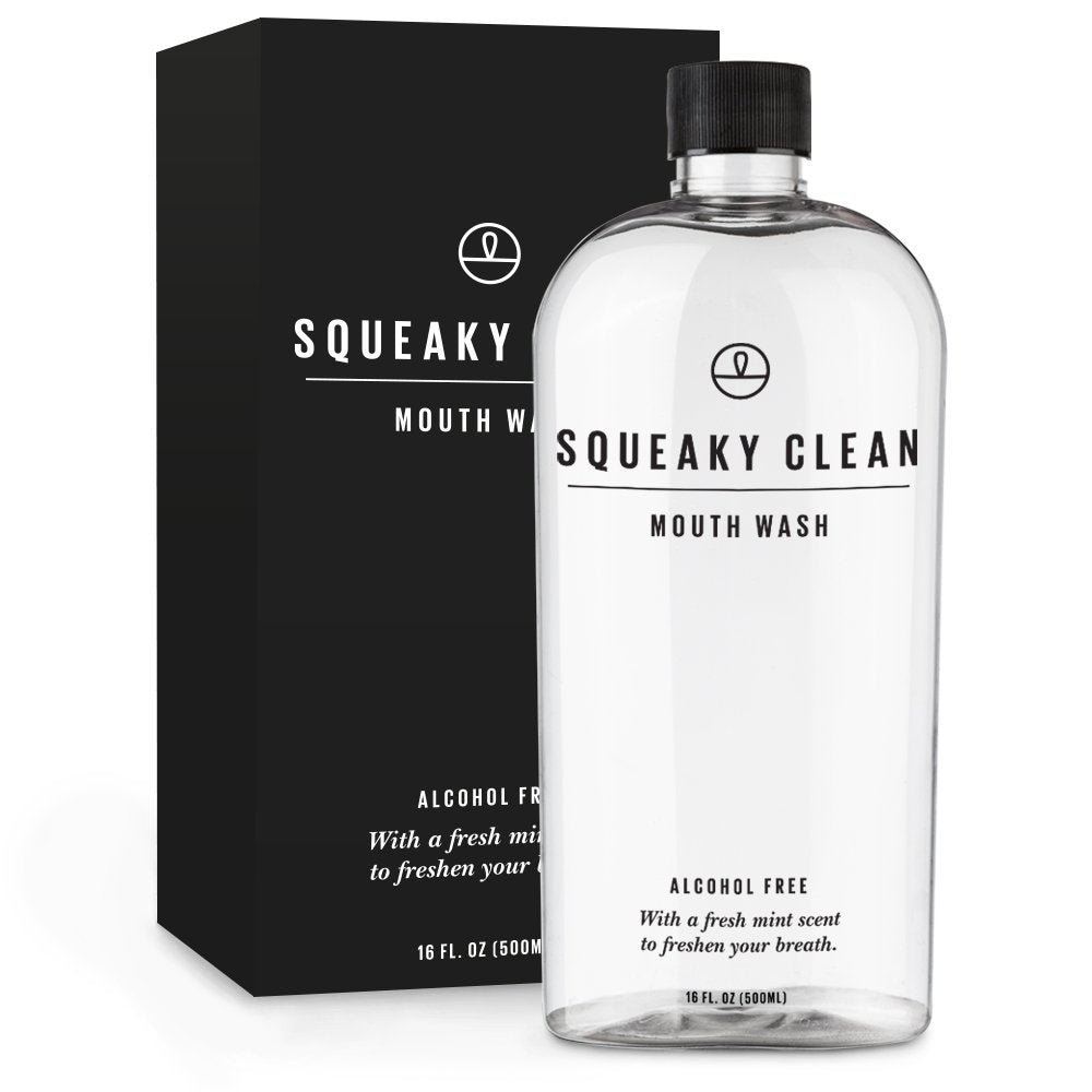 Squeaky Clean haleine durable, sensation rafraîchissante après le rinçage.
