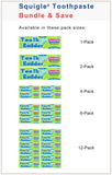 Squigle Tooth Builder, utile contre les aphtes et irritations.