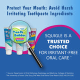 Squigle Tooth Builder, xylitol 36% pour bouche fraîche.