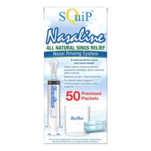 Squip Nasaline kit – embout en silicone doux pour un rinçage agréable.