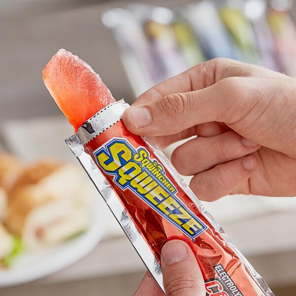 Sqwincher Sqweeze glaces fruitées pour réhydrater l effort