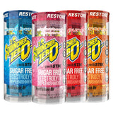 Sqwincher Zero Qwik Stik pack 4 saveurs pour hydratation pratique.