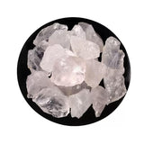 SSAKUGGI Quartz clair brut – cristaux bruts sur table, décor élégant et calme