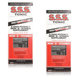 S.S.S. Tonic – versement de la bouteille, soutien énergétique potentiel grâce au fer
