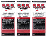 SSS Tonic: quantité-pack-3, pour maintenir l’approvisionnement à domicile.