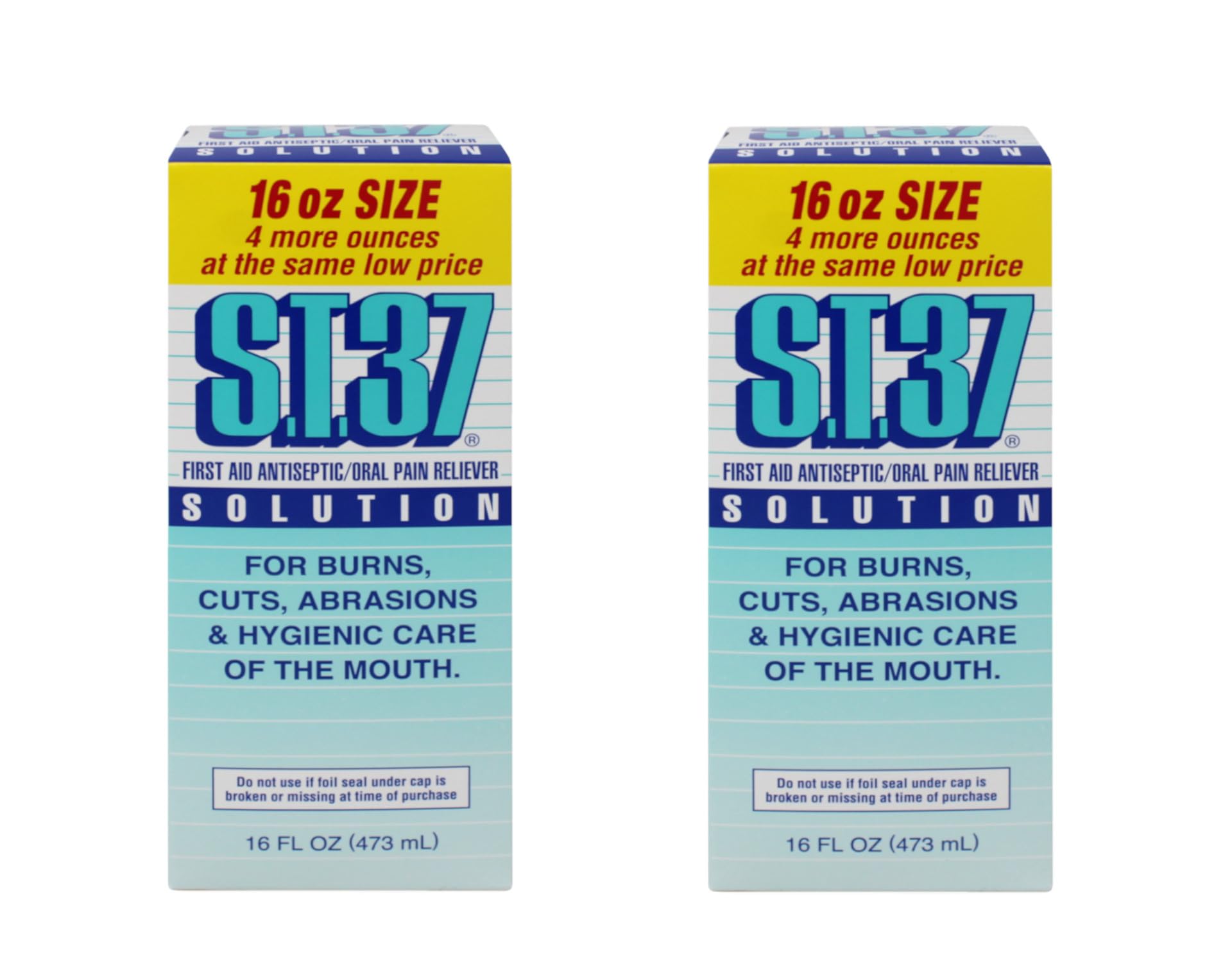 ST 37: bouteille antiseptique 473 ml prête à l’emploi pour premiers soins domestiques.