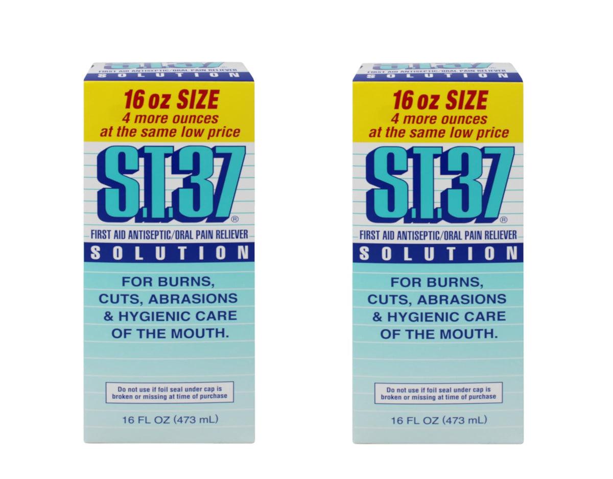ST 37: bouteille antiseptique 473 ml prête à l’emploi pour premiers soins domestiques.