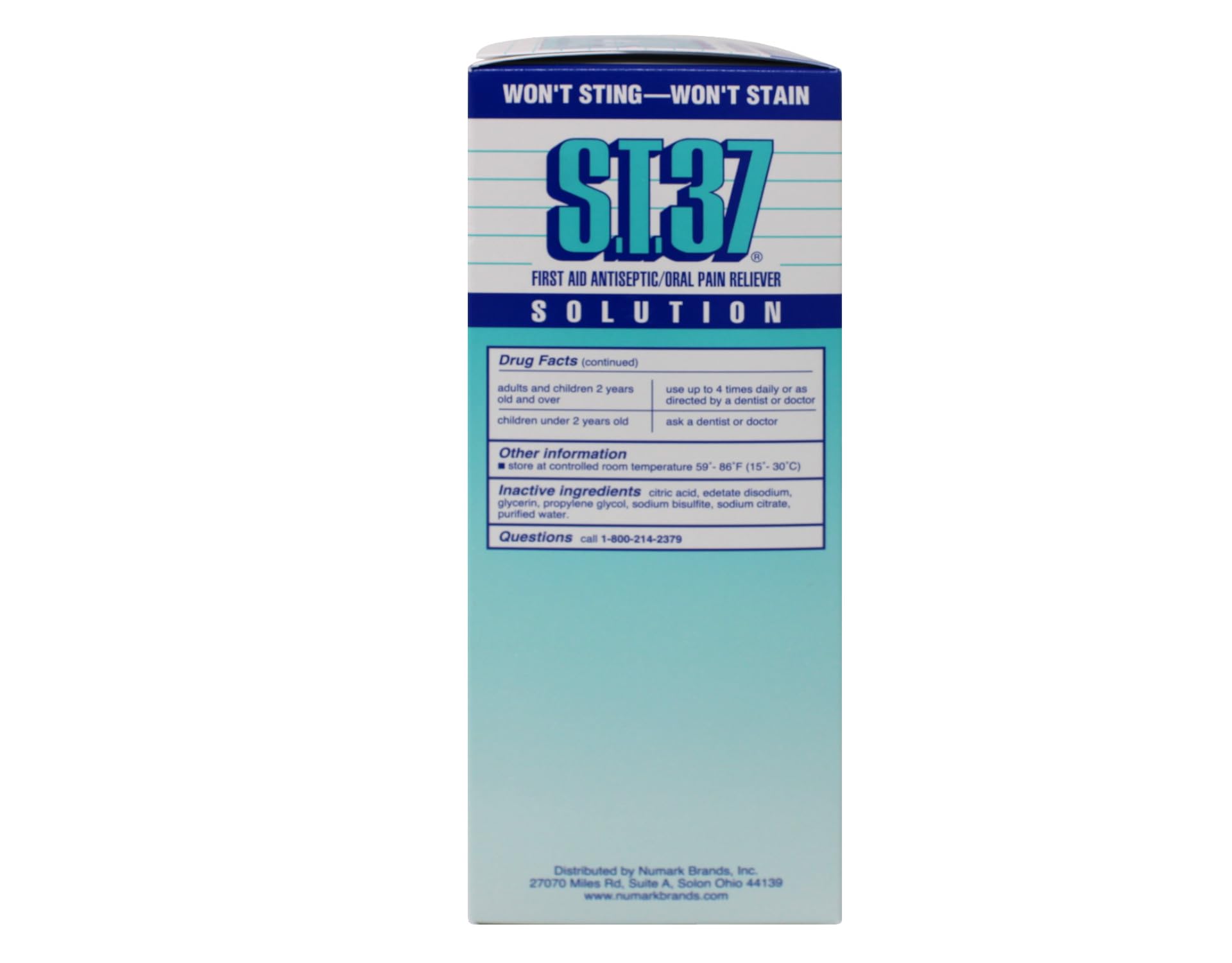 ST 37: utilisée sur les coupures et irritations mineures à domicile.