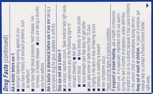 Étiquette indiquant le dosage 81 mg, utile pour suivre le protocole prescrit.