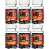 Black Jax de STACKER 2 — bouteille 120 capsules, énergie soutenue pour entraînements