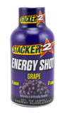 Stacker 2 bouteille énergie raisin ouverte: énergie rapide en déplacement