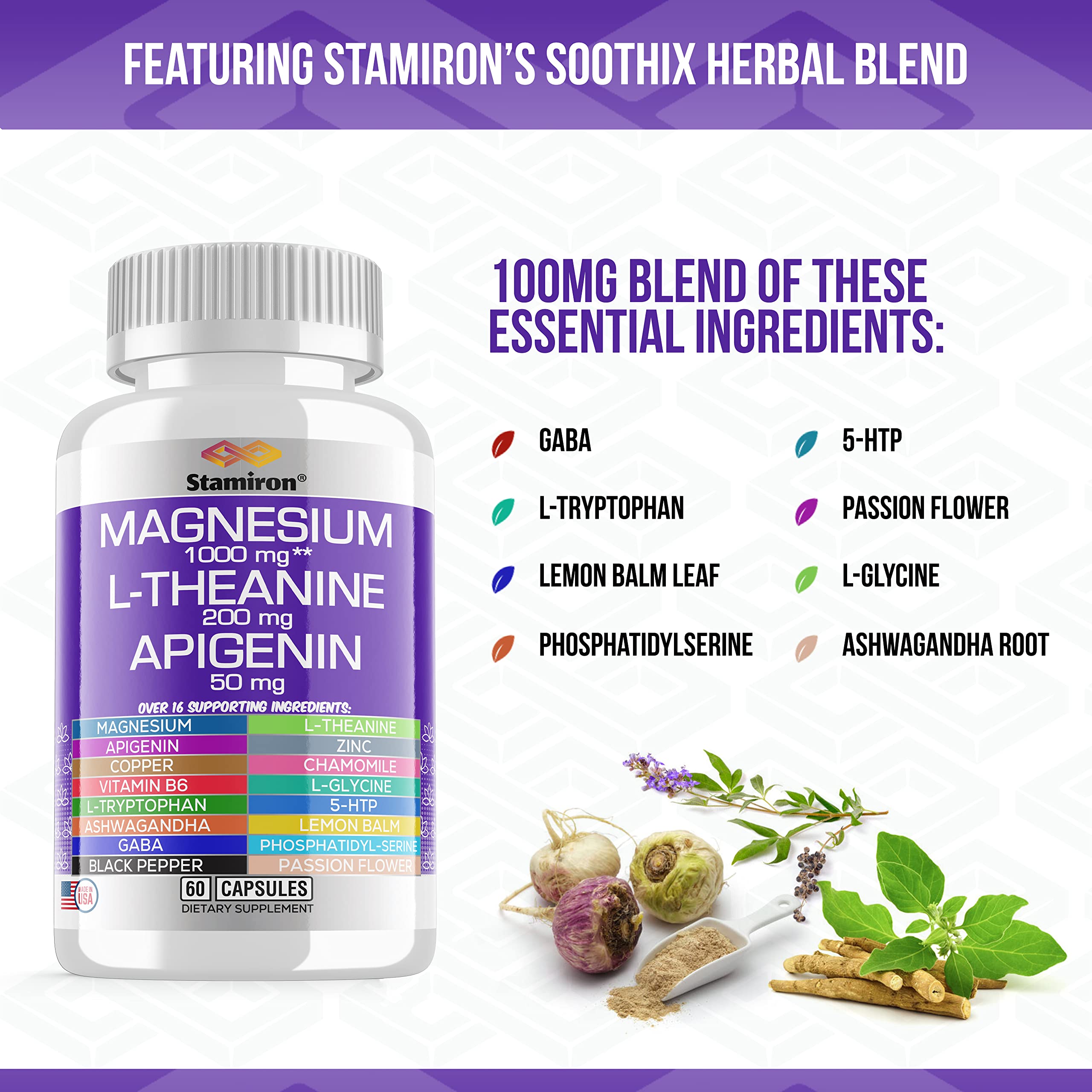 Stamiron Absorption rapide — extrait de poivre noir facilitant l'absorption des nutriments.