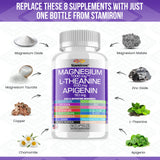 Stamiron L-théanine et Apigénine — association apaisante pour la relaxation.