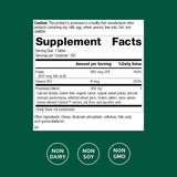 Standard Process Acide folique B12 – étiquette claire avec dosage et utilisation.