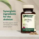 bio-dent standard-process etiquette emballage informations claires sur les nutriments