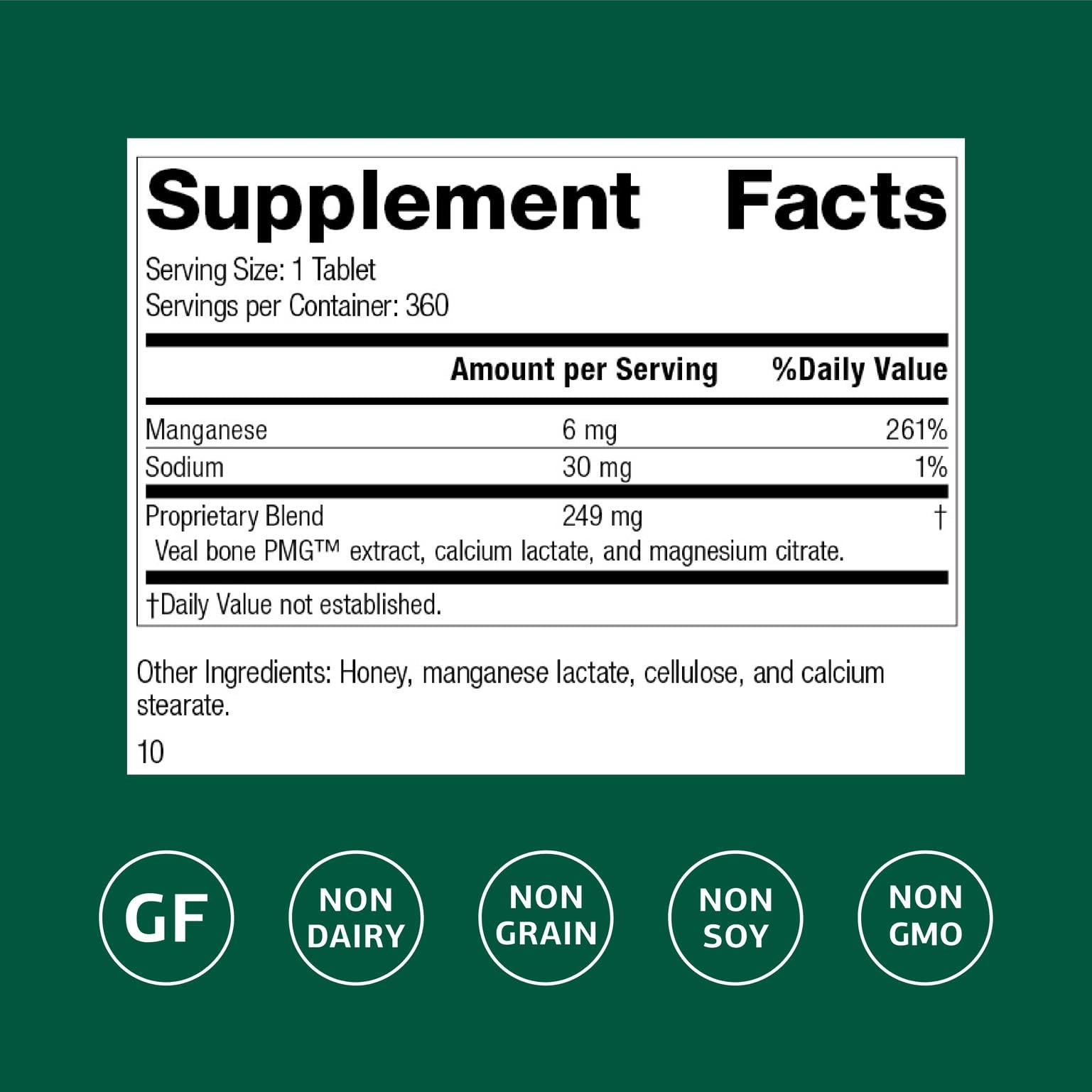 Étiquette Biost sur le flacon, mise en avant des nutriments essentiels.