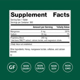 Étiquette Biost sur le flacon, mise en avant des nutriments essentiels.