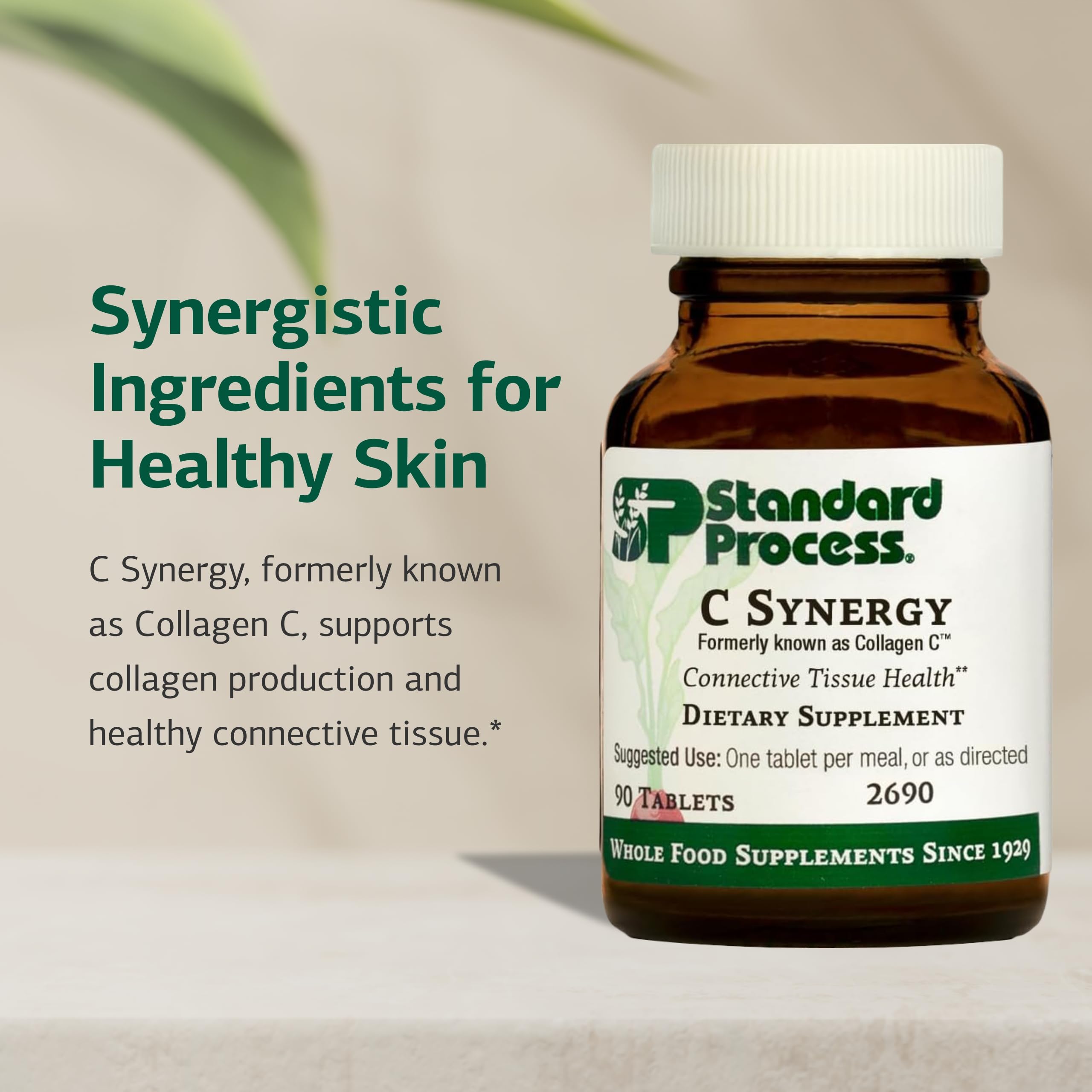 Standard Process C Synergy: ingrédients farine de sarrasin pour une base nutritionnelle complète.