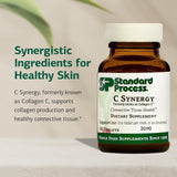 Standard Process C Synergy: ingrédients farine de sarrasin pour une base nutritionnelle complète.