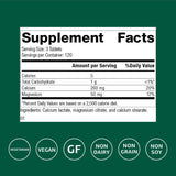 Standard Process Calcium Lactate tablettes, prise facile, soutient la fonction nerveuse et la contraction musculaire.
